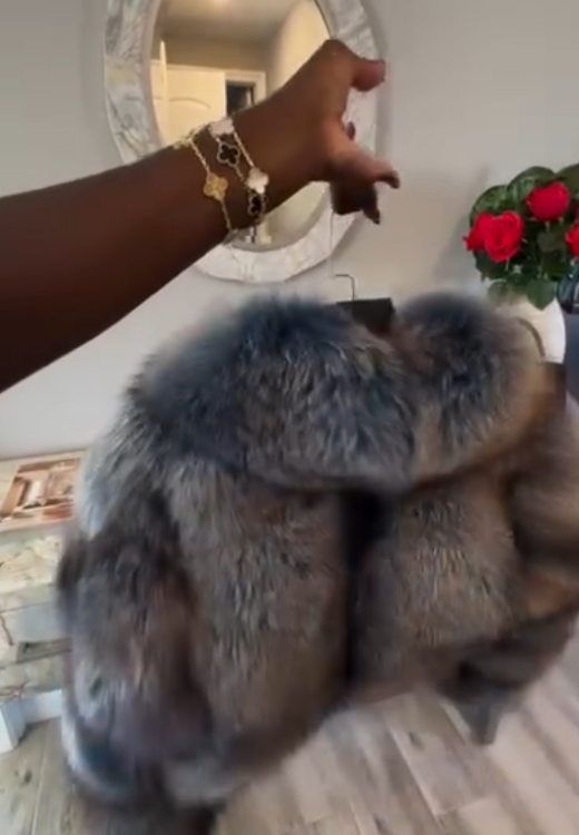 Women's Winter Faux Fur coat
