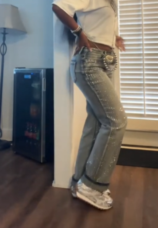 The Flash Diamond Stars Fashion Jeans