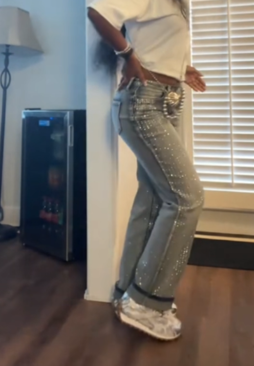 The Flash Diamond Stars Fashion Jeans