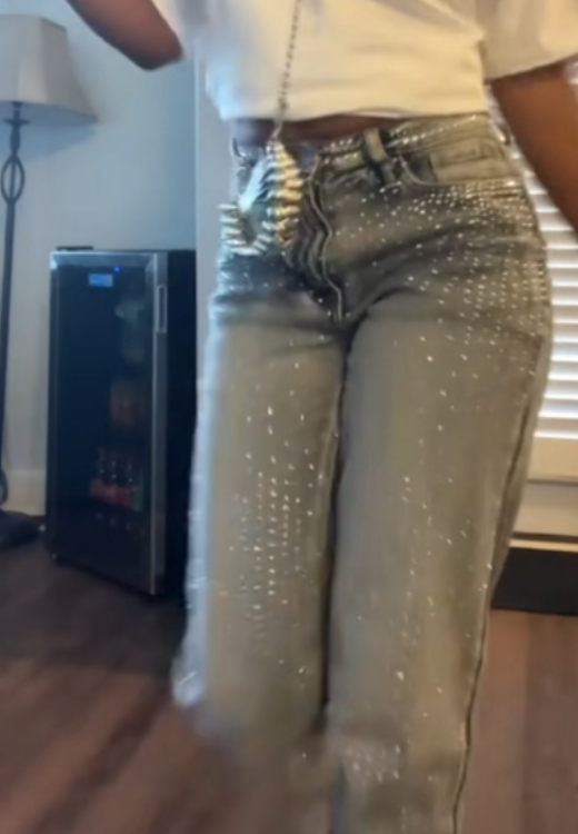 The Flash Diamond Stars Fashion Jeans