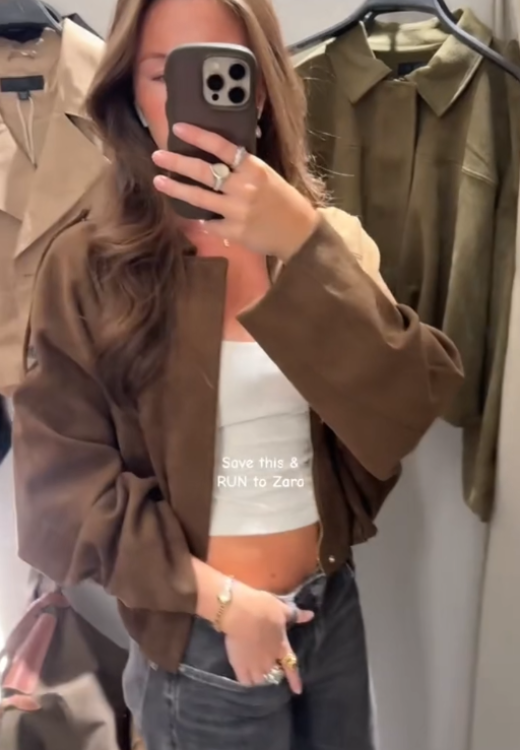 Autumn Cropped Structured Jacket
