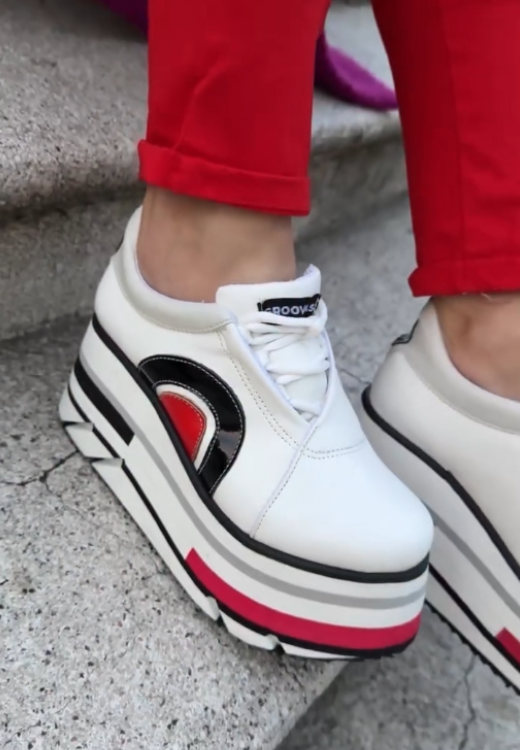 Women's heighten waterproof casual shoes