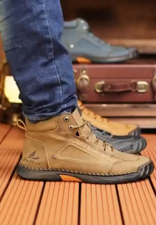 Men's fashion waterproof boots