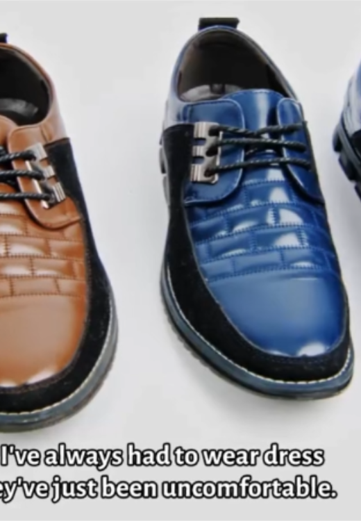 Men's leisure and comfortable business leather shoes