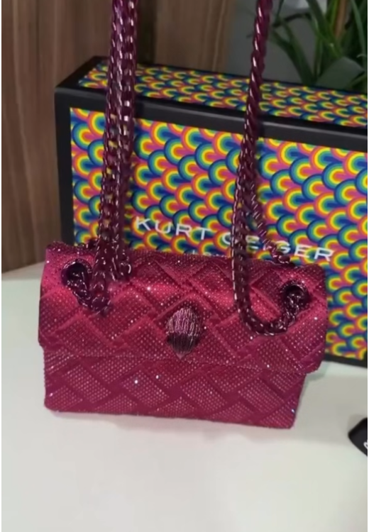 Elegant rhinestone starry delicate handbag