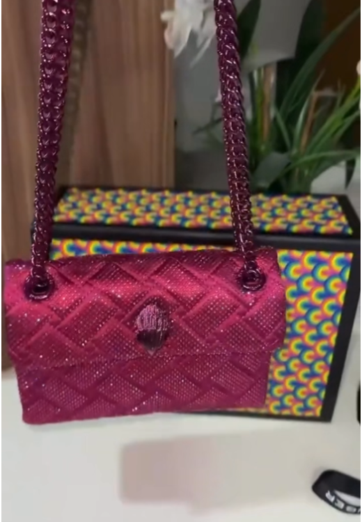 Elegant rhinestone starry delicate handbag