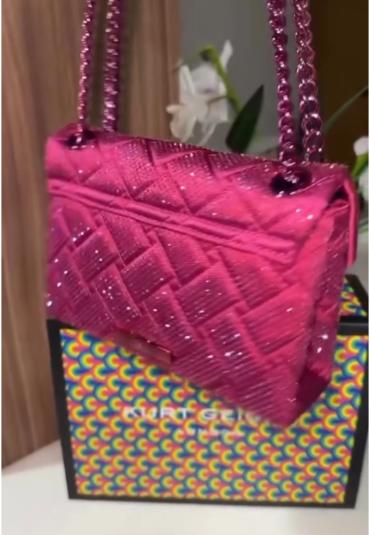 Elegant rhinestone starry delicate handbag