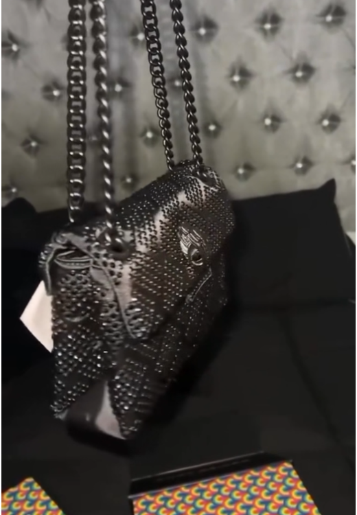 Elegant rhinestone starry delicate handbag