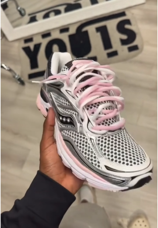 Black pink mesh breathable high quality sneakers