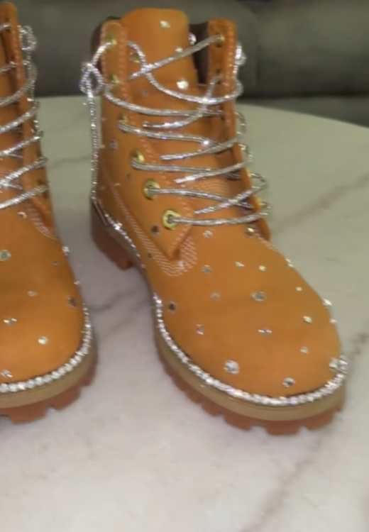 Diamond fashion classic silver chain autumn boots