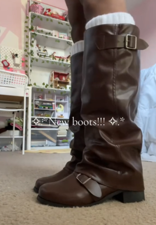 Fall long elegant boots